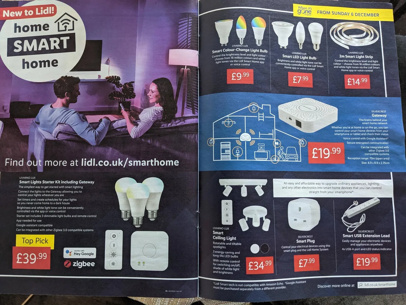 Lidl Smart Home catalogue — Gamme Lidl Smart Home prix réel avis et guide en 2026