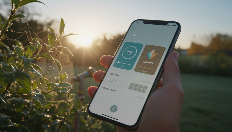 Arrosage automatique connecté jardin : guide 2026 : Arrosage connecté Somfy et autres grandes marques : comparaison