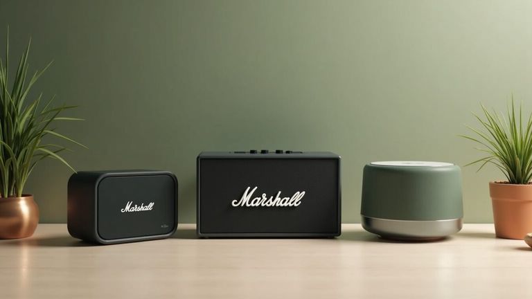 Enceinte Bluetooth puissante : comparatif 2026 : Marshall Emberton III : robuste et autonome, l'alternative compacte