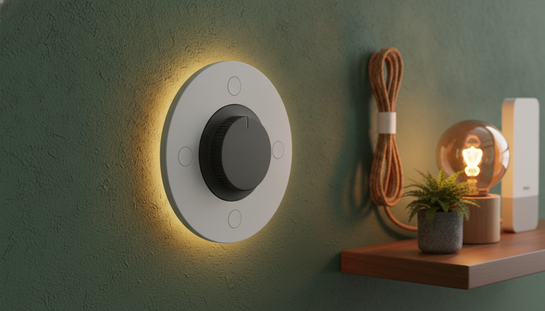 Interrupteurs Philips Hue : le guide complet 2026 : Télécommande Hue Tap Dial : le contrôle rotatif sans fil