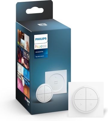 Interrupteur bouton rotatif Philips Hue — Interrupteurs Philips Hue : le guide complet 2026