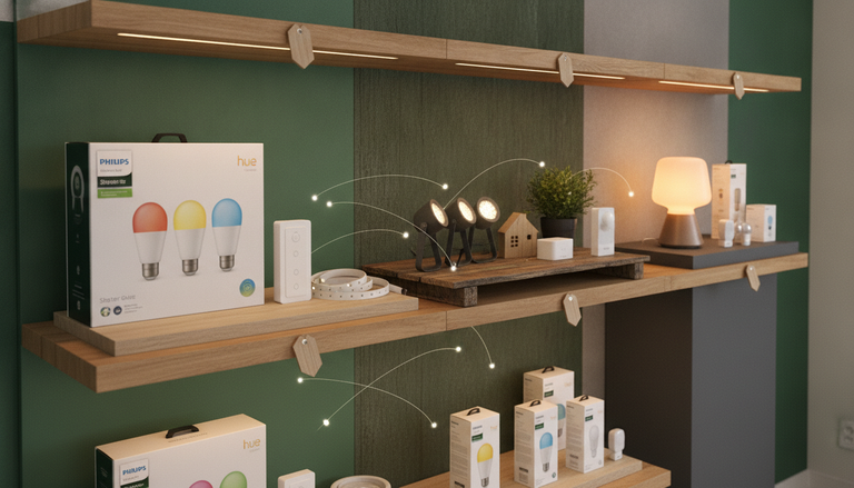 Philips Hue en solde : guide pour bien acheter : Philips Hue en solde chez Boulanger, Leroy Merlin et Amazon : comparaison