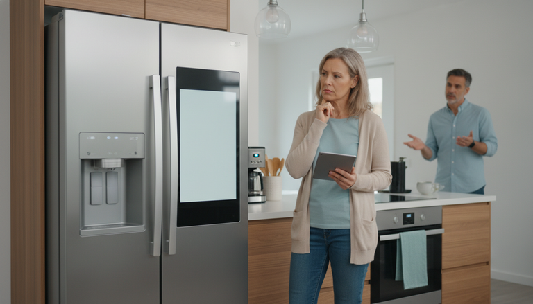Réfrigérateur connecté avis : vaut-il l'achat en 2026 ? : Inconvénients du frigo connecté : les avis qui font réfléchir